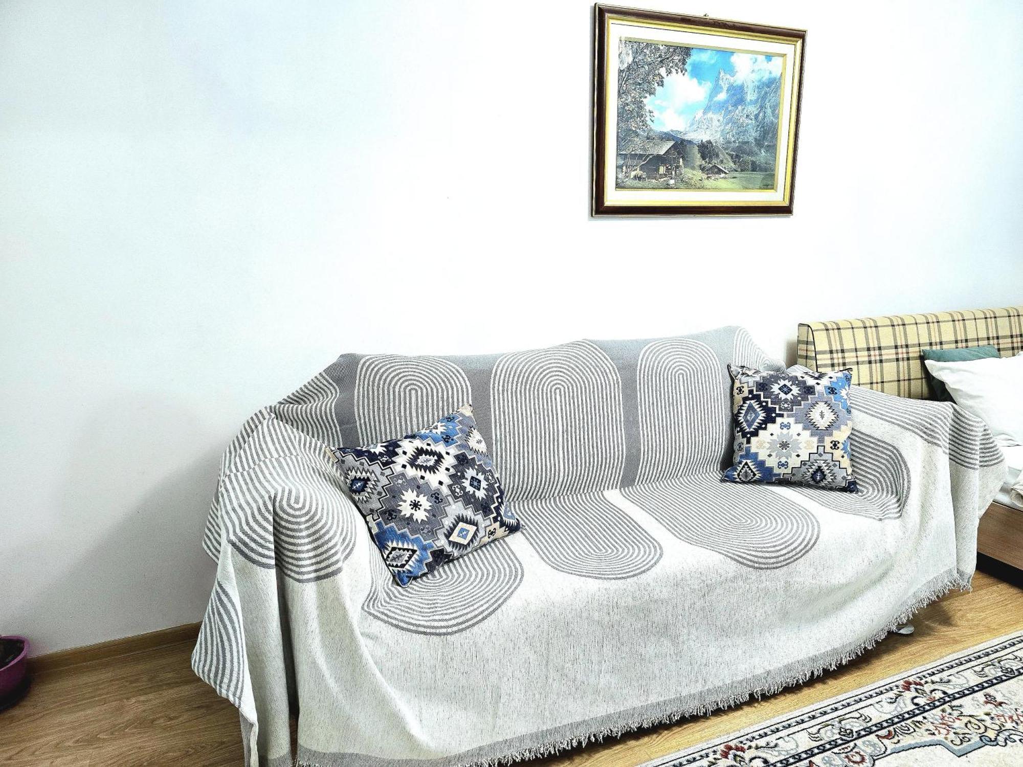Двухкомнатная "Аэропорт Астана" Apartment Екстериор снимка